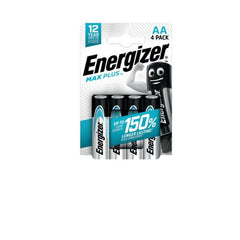 ENERGIZER - MAX PLUS ALK AA CHP4 CONF.4
