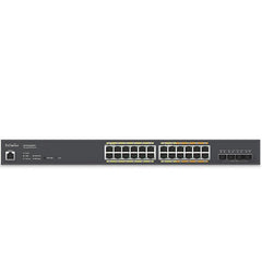 ECS2528FP - Cloud Managed Switch 24-port (16GbE + 8MultiGbE)  PoE - 410W