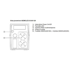 NEMO - LINE INTERACTIVE 1200 VA  480 W 2 SHUKO  NO USB
