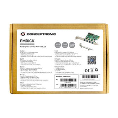 SCHEDA PCI EXPRESS 4-PORTE USB 3.0