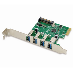 SCHEDA PCI EXPRESS 4-PORTE USB 3.0