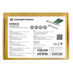 SCHEDA PCI EXPRESS 2 PORTE USB 3.2 Gen 2 Type-C, autoalimentata