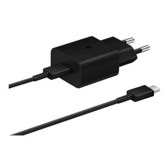 CHARGER 15W TYPEC BLACK CON CAVO