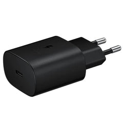 WALL CHARGER 25W TYPEC BLACK NO CAVO