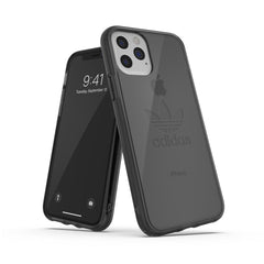 ADIDAS ORIGINALS - Cover trasparente in TPU con bordi rialzati compatibile con Apple iPhone 11 Pro