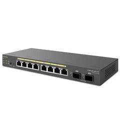 EWS2910P-FIT - Switch 8-port GbE PoE.af/at(+) 55W, 2xSFP Desktop wall-mountable