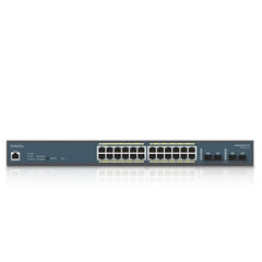 EWS7928P-FIT - Switch  24-port GbE PoE.af/at(+) 185W 4xSFP L2 19i
