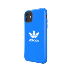 ADIDAS ORIGINALS - Cover in TPU flessibile con bordi rialzati colore azzurro compatibile con Apple iPhone 12 Mini