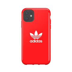 ADIDAS ORIGINALS - Cover in TPU flessibile con bordi rialzati colore rosso compatibile con Apple iPhone 12 Pro Max