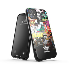 ADIDAS ORIGINALS - Cover Graphics con motivi multicolore in TPU morbido compatibile con Apple iPhone 12 Mini