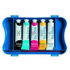 GIOTTO - TEMPERA EXTRA FINE 21ML COLOR ASSORTITO, CONFEZIONE DA 5