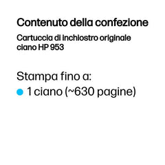 Cartuccia D'inchiostro Originale HP 953 - Ciano