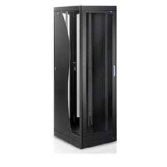 RACK 33U + T9139 + 2 X F3022NS STRISCIA DI ALIMENTAZIONE 6 PRESE UNEL CON MAGNETOTERMICO MONOFASE 16A +F9032N ANELLI PASSACAVI 40MM X 106 MM