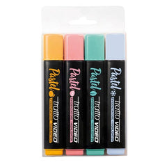 CONFEZIONE 4 TRATTO VIDEO PASTEL COCKTAIL