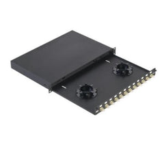 CASSETTO FO 1U CON 12 LCD MM NERO