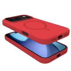 FEELINGMAG - Cover in TPU con finitura soft touch compatibile con la tecnologia Magsafe bordo sagomato per protezione fotocamera per Apple iPhone 17 Pro [IPHONE 17 CASES]