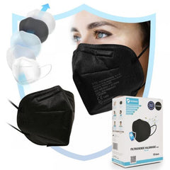 RESPIRATORE FFP2 - NERE - CE1463