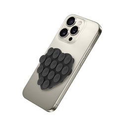 FIXHEART - Ventosa d applicare sul retro dello smartphone, utilizzo video e selfie, materiale silicone, tenuta forte, forma di cuore