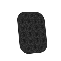FIXSQUARE- Ventosa d applicare sul retro dello smartphone, utilizzo video e selfie, materiale silicone, tenuta forte, forma quadrata