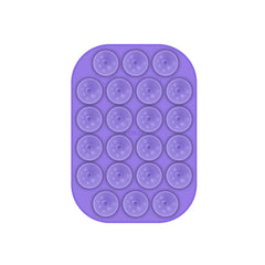 FIXSQUARE- Ventosa d applicare sul retro dello smartphone, utilizzo video e selfie, materiale silicone, tenuta forte, forma quadrata