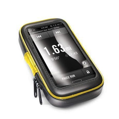 FLEXBIKE - Supporto universale per smartphone, utilizzo con manubri tubolari di bici e ebike, custodia impermeabile, compatibile con smartphone fino a 6.2" dimensione display