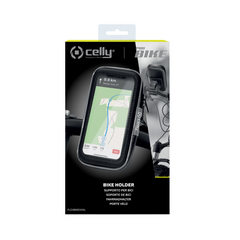FLEXBIKE - Supporto universale per smartphone, utilizzo con manubri tubolari di bici e ebike, custodia impermeabile, funzione touch screen, morsetto regolabile