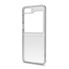 FOLDING - Cover in TPU composta da scocca anteriore e posteriore trasparente compatibile con Samsung Galaxy Z Flip 7 FE/ Z Flip 6/ Z Flip 6 Enterprise Edition