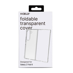 FOLDING - Cover in TPU composta da scocca anteriore e posteriore trasparente compatibile con Samsung Galaxy Fold 6/ Galaxy Z Fold 6 Enterprise Edition