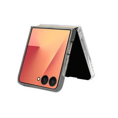 FOLDING - Cover in TPU composta da scocca anteriore e posteriore trasparente compatibile Samsung Galaxy Z Flip 7