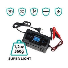 CARICA BATTERIE PER AUTO 12V - 8A