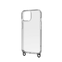 FREEDOM CASE - Cover trasparente in TPU incluso nella confezione laccio collo colore nero per Apple iPhone 14 [FREEDOM]