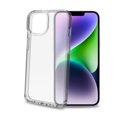 FREEDOM CASE - Cover trasparente in TPU incluso nella confezione laccio collo colore nero per Apple iPhone 14 Plus [FREEDOM]