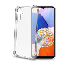 FREEDOM CASE - Cover trasparente in TPU incluso nella confezione laccio collo colore nero per Samsung Galaxy A14 4G/ Galaxy A14 5G [FREEDOM]