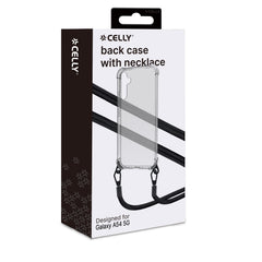 FREEDOM CASE - Cover trasparente in TPU incluso nella confezione laccio collo colore nero per Samsung Galaxy A54 5G/ Galaxy A54 5G Enterprise Edition [FREEDOM]