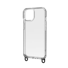 FREEDOM CASE - Cover trasparente in TPU incluso nella confezione laccio collo colore nero per Apple iPhone 15 Plus [FREEDOM]