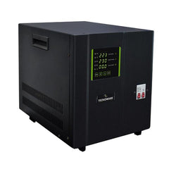 STABILIZZATORE MONOFASE 10KVA SERVOASSISTITO A CONTROLLO ELETTRONICO CON MICROPROCESSORE
