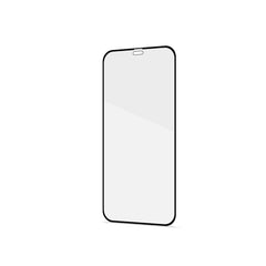 FULLGLASS - Vetro 9H con bordo colorato nero compatibile con Apple iPhone 12 Mini