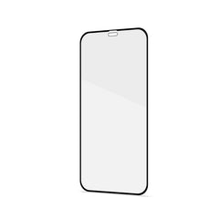 FULLGLASS - Vetro 9H con bordo colorato nero compatibile con Apple iPhone 12 Pro Max