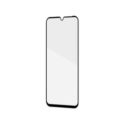FULLGLASS - Vetro 9H con bordo colorato nero compatibile con Xiaomi Redmi 13C 4G/ Redmi 13C 5G/ Poco C65