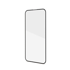 FULLGLASS - Vetro 9H con bordo colorato nero compatibile con Apple iPhone 16 Plus [IPHONE 16 CASES]