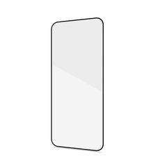 FULLGLASS - Vetro 9H con bordo colorato nero compatibile con Samsung Galaxy S25+ 5G/ Galaxy S24+ 5G