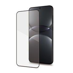 FULLGLASS - Vetro 9H con bordo colorato nero compatibile con Samsung Galaxy A26 5G/ Galaxy A26 5G Enterprise Edition/ Galaxy A16 5G/ Galaxy A16 4G
