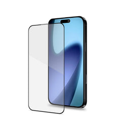 FULLGLASS - Vetro 9H con bordo colorato nero compatibile con Apple iPhone Air [IPHONE 17 CASES]