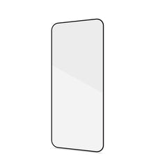 FULLGLASS - Vetro 9H con bordo colorato nero compatibile con Samsung Galaxy S25 FE