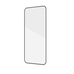 FULLGLASS - Vetro 9H con bordo colorato nero compatibile con Motorola G86/ G86 Power