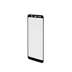 FULLGLASS - Vetro 9H con bordo colorato nero compatibile con Samsung Galaxy A6 2018