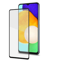 FULLGLASS - Vetro 9H con bordo colorato nero compatibile con Samsung Galaxy A53 5G/ Galaxy A53 5G Enterprise Edition