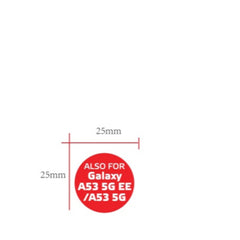 FULLGLASS - Vetro 9H con bordo colorato nero compatibile con Samsung Galaxy A53 5G/ Galaxy A53 5G Enterprise Edition