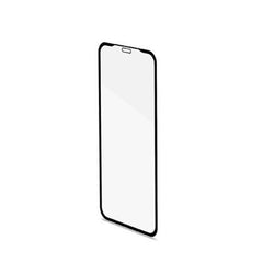 FULLGLASS - Vetro 9H con bordo colorato nero compatibile con Apple iPhone Xs Max