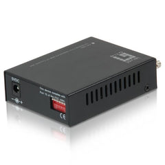 LEVELONE FVT-2002 - MEDIA CONVERTER FAST ETHERNET dA RJ45 a ST, FIBRA MULTIMODALE, 2Km
